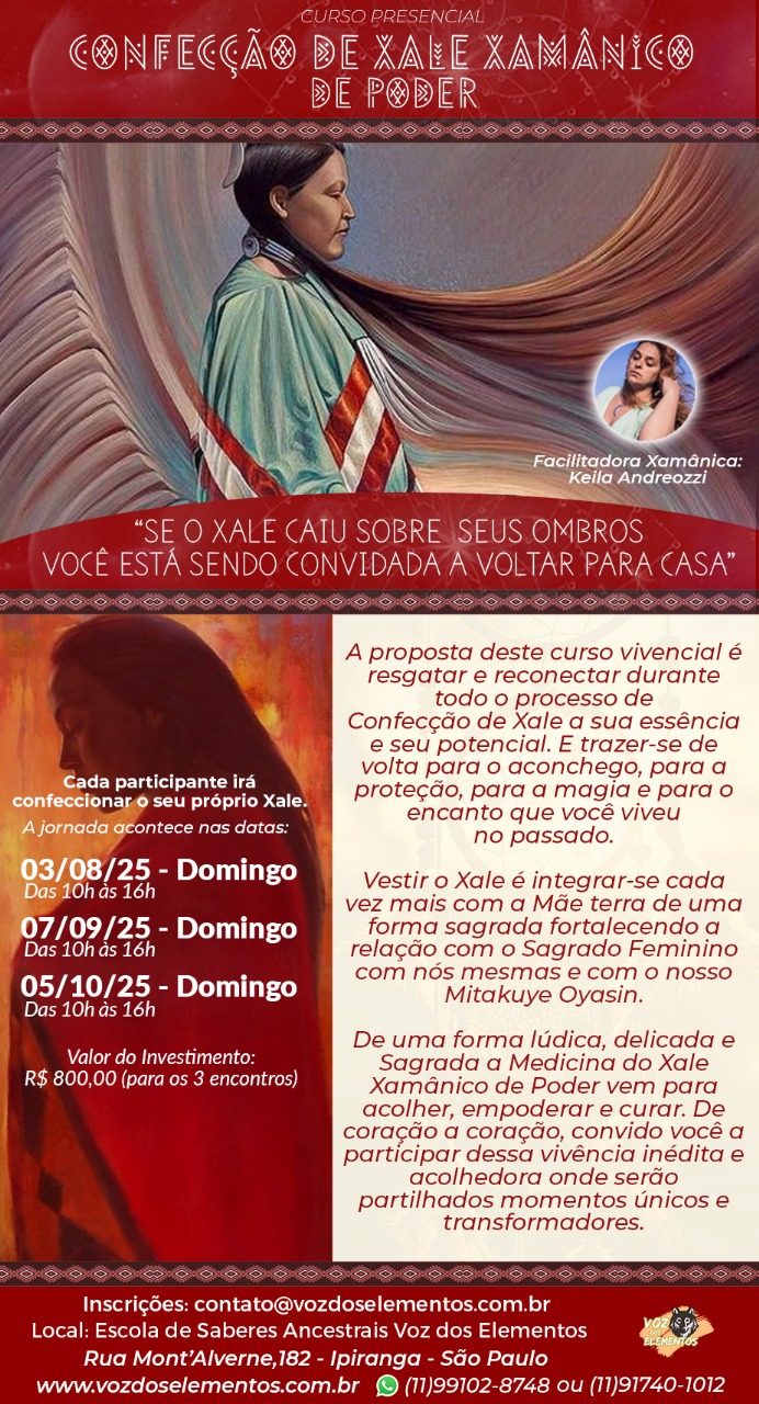 Banner Xale Xamânico - Agosto 2025